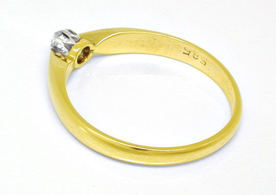 Foto 3 - Antiker Diamant Rosen Ring, 14K Bicolor, S8616