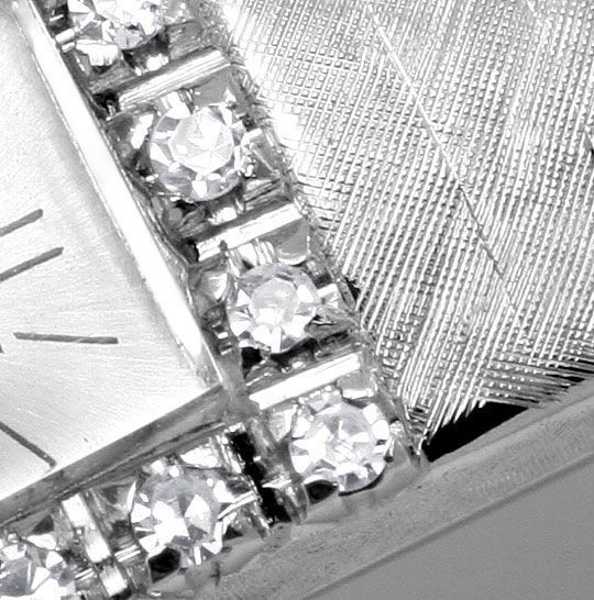 Foto 3 - Diamanten-Weißgold Damen-Armband-Uhr 18Karat Preziosa, U1568